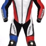 HONDA Motorcycle Sport Leather Suit