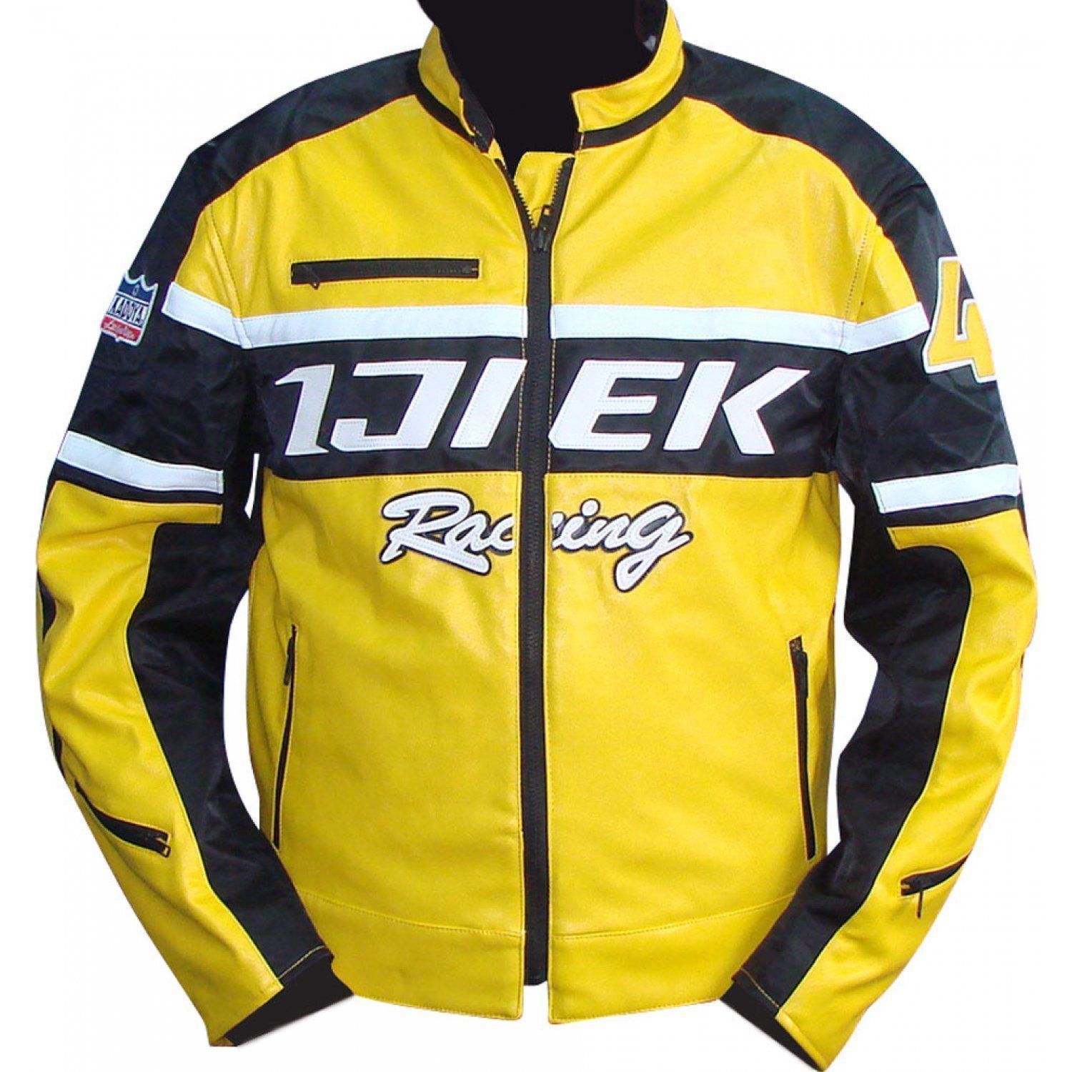 s-l1600__1_ Handmade Men Chuck Greene Dead Rising Leather jacket - Image 1