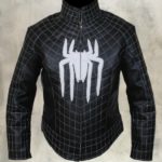 The Amazing White Spiderman Leather Jacket