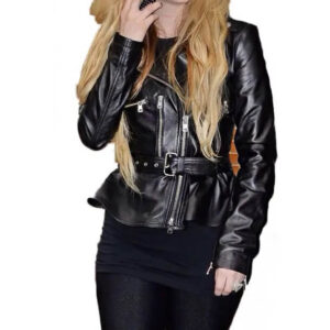 Avril Lavigne Leather Jacket