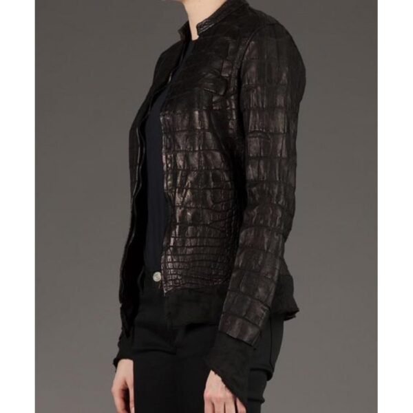 Affamee Alligator Leather Jacket - Image 3