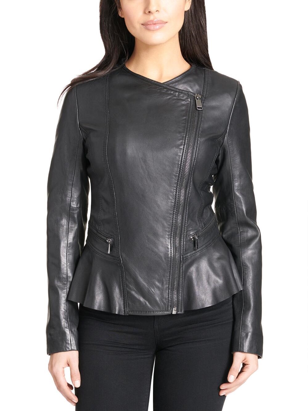 asymmetrical-peplum-leather-jacket (4) Asymmetrical Peplum Leather Jacket - Image 1