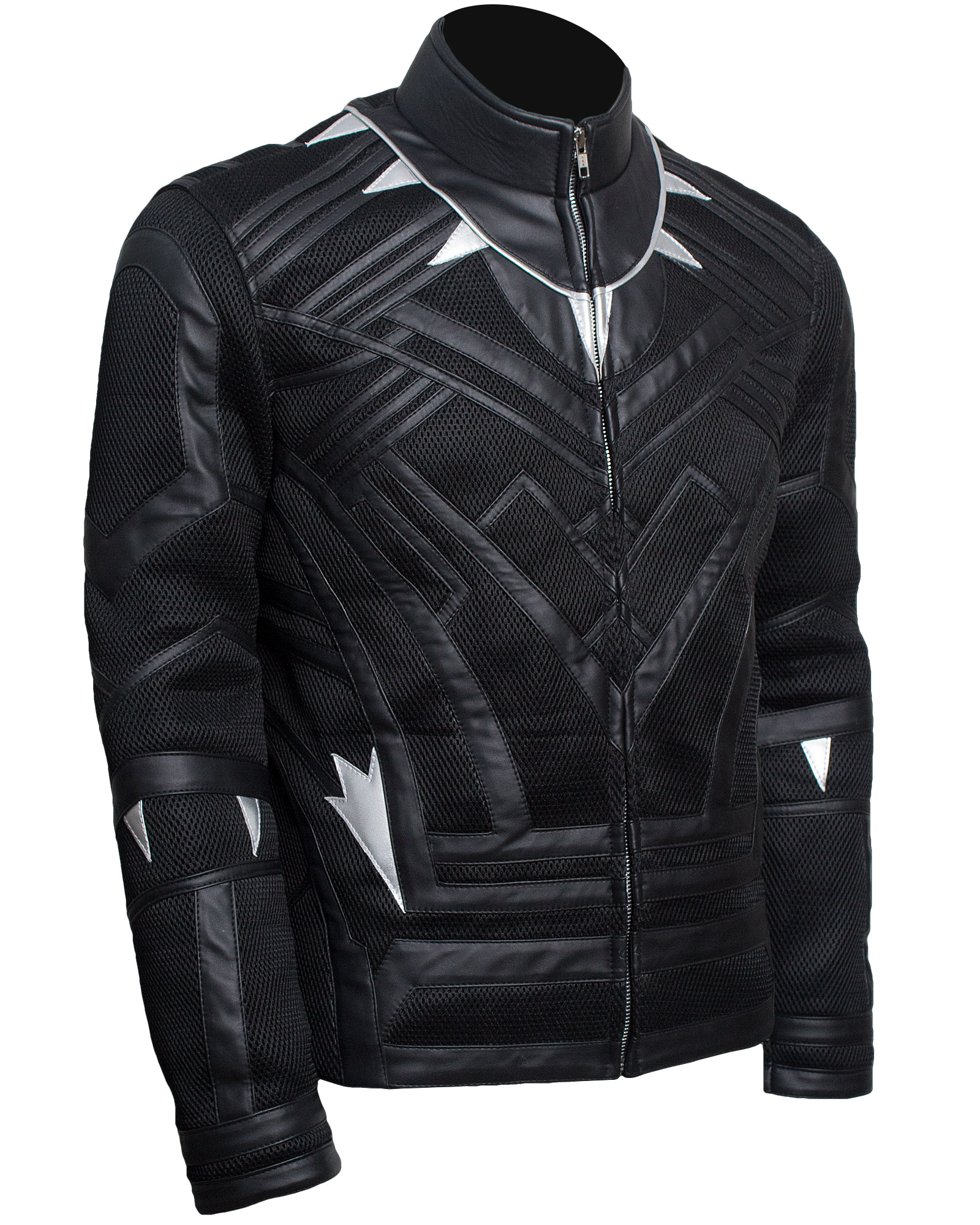 Chadwick Boseman Black Panther Leather Jacket