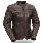 Fadcloset Katie Womens Leather Jacket
