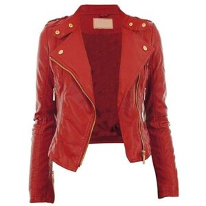 Nancy Womens Leather Jacket