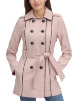 Women's Bonded Blush Trench Coat