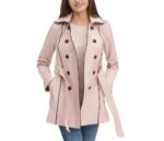 Women's Bonded Blush Trench Coat - Image 3