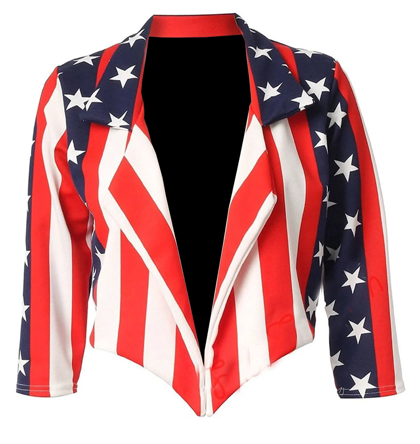 American Flag Fashion Leather Jacket (1) American Flag Fashion Leather Jacket