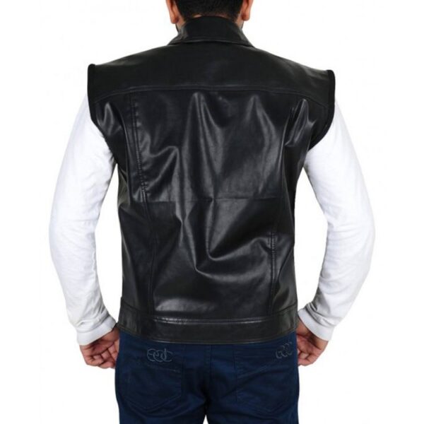 Baron Corbin WWE Leather Vest - Image 5