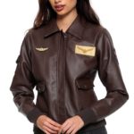 Brie Larson Flight Captain Marvel Bomber Jacket