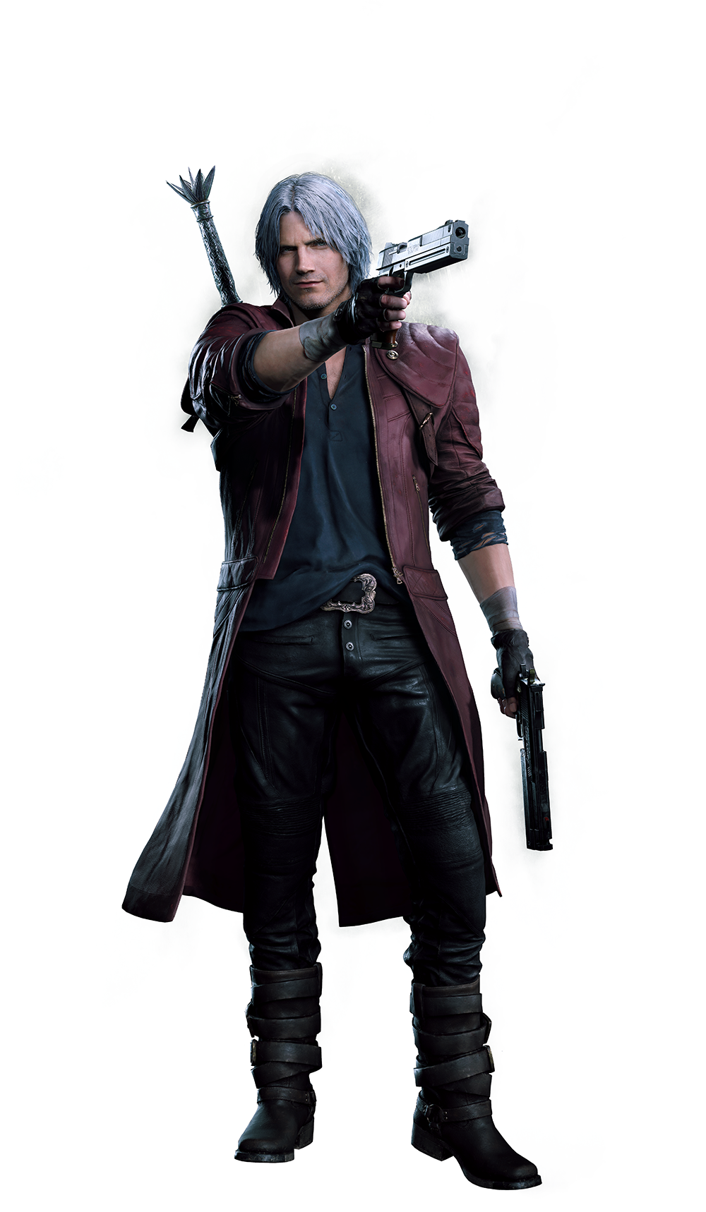 Devil May Cry 5 Dante Leather Coat