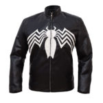 Eddie Brock Tom Hardy Venom Black Leather Jacket