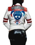 Harley Quinn Daddy’s Lil Monster Leather Jacket