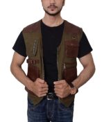 Jurassic World Fallen Kingdom Chris Pratt Brown Vest - Image 3