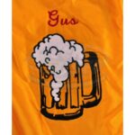 Home Alone Gus Polinski Kenosha Kickers Yellow Satin Jacket