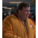 Home Alone Gus Polinski Kenosha Kickers Yellow Satin Jacket