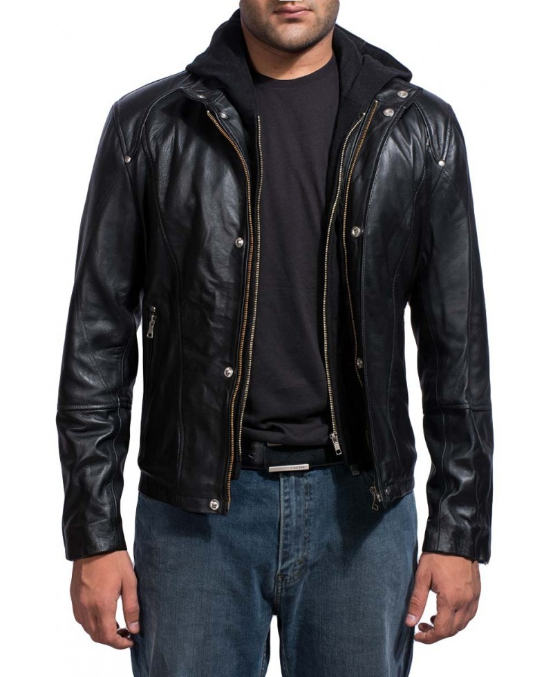 Paul Walker Brick Mansions Leather Jacket