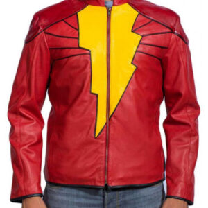 Shazam Movie Captain Marvel Jacket