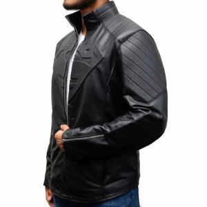 Superman Black Smallville Leather Jacket