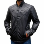Superman Black Smallville Leather Jacket