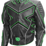 Wolverine Fashion Black And Green X-Men Leather Jacket