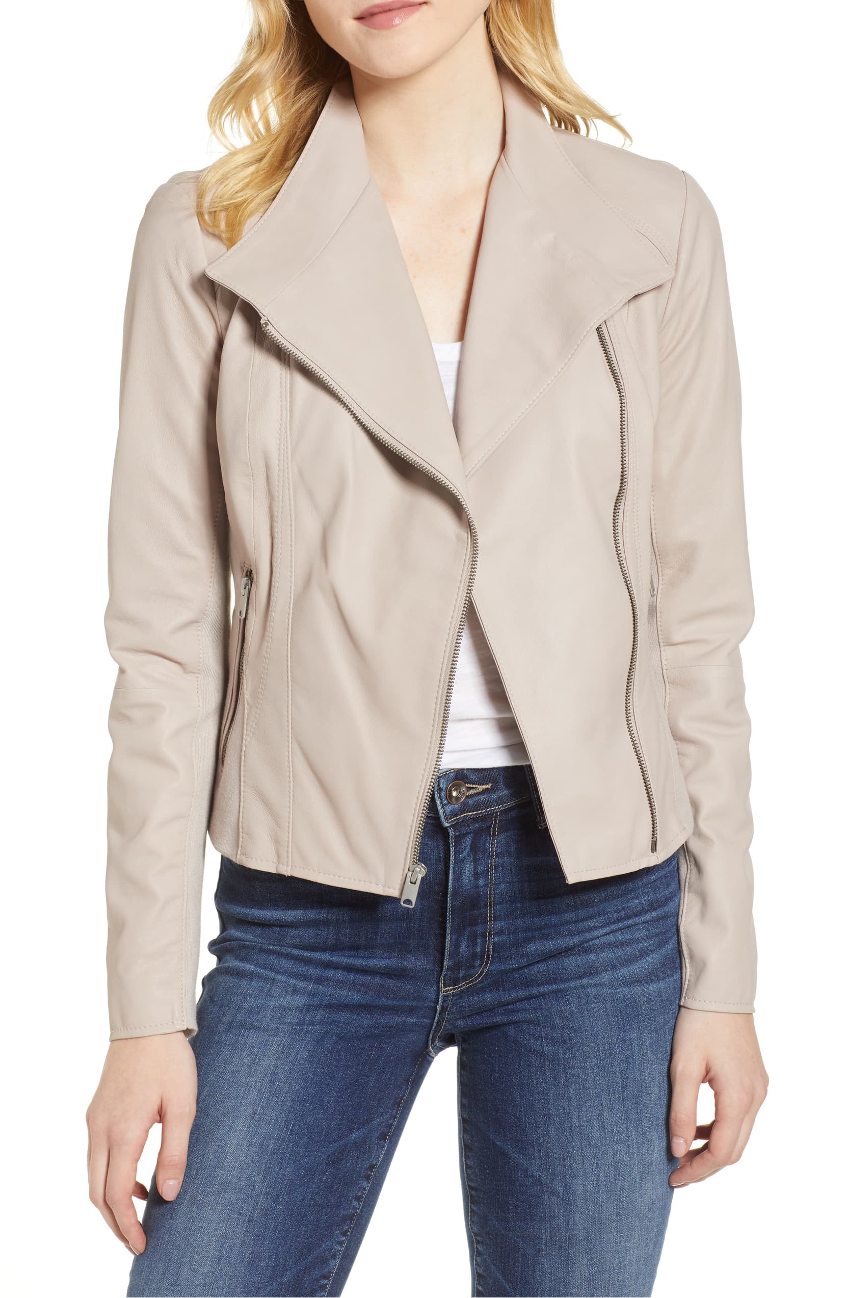 womens-stand-collar-leather-jacket (2) Women's Stand Collar Leather Jacket - Image 1