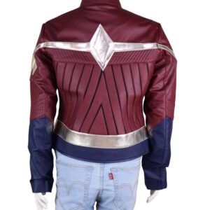 Wonder Women Diana Prince Leather Jacket