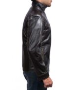 Hubert Brown Leather Jacket - Image 2