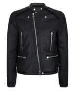 Eastwood Black Leather Biker Jacket
