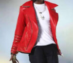Micheal Forever Concert Ne-Yo Red Leather Jacket