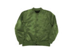 Olive-Green-Cha-Cha-Beat-Boy-Satin-Jacket-front