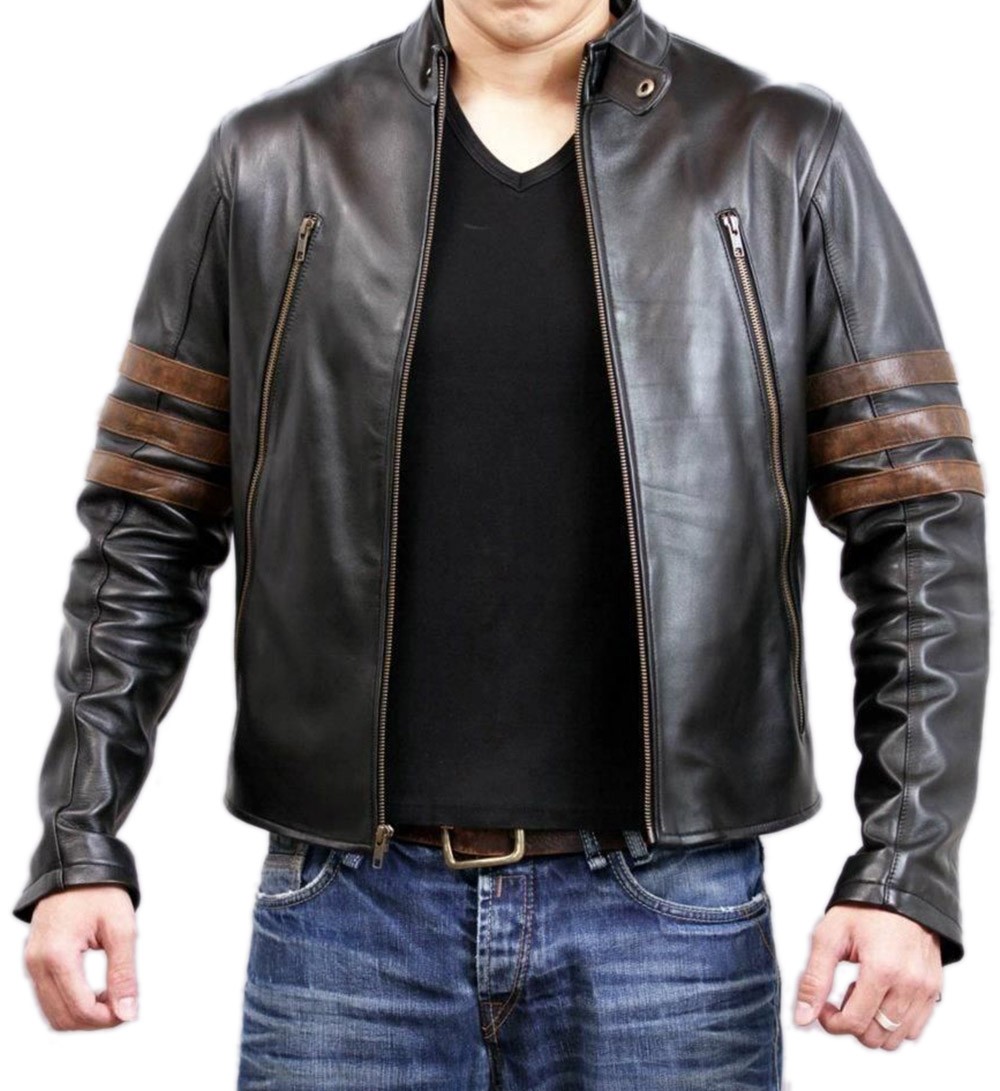 Wolverine style leather clearance jacket