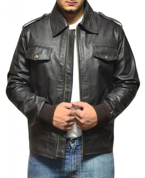 Avengers-Steve-Rogers-Chris-Evans-Bomber-Jacket-510x625 Avengers Steve Rogers Chris Evans Bomber Jacket - Image 1