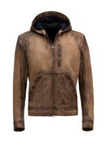Clark Kent Premium Brown Leather Jacket