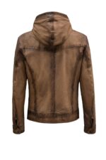 Clark Kent Premium Brown Leather Jacket - Image 2