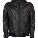 Fargo Black Bomber Leather Jacket