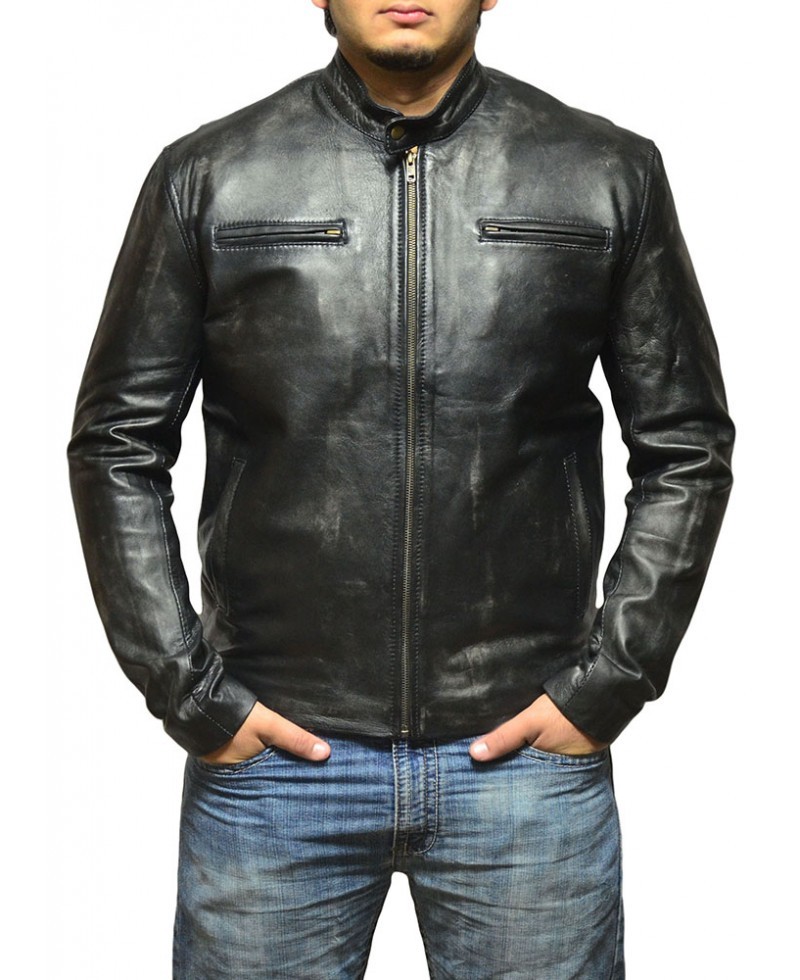Mark Wahlberg Constraband Leather Jacket - Maker of Jacket