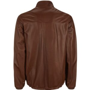 Back showing shoulder seam and pocket detail on Moda jacket