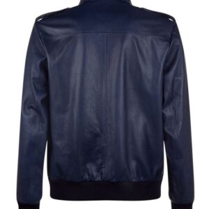 Royal-Blue-Bomber-Leather-Jacket-back