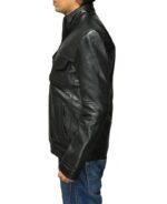 Side angle of Rubens jacket highlighting sharp tailoring and fit