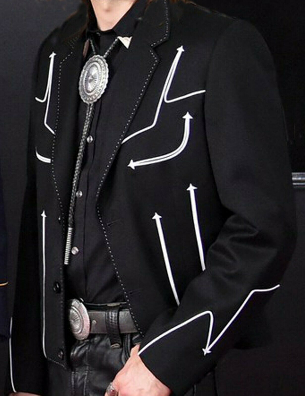 Men's Real leather Blazer and Fringe Leather Jacket
