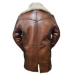 Men's Coat Brown genuine Leather Jacket - Image 2