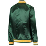 Green Bay Packers Youth Lightweight Satin Raglan Jacket