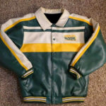 Vintage NFL Green Bay Packers Leather Jacket