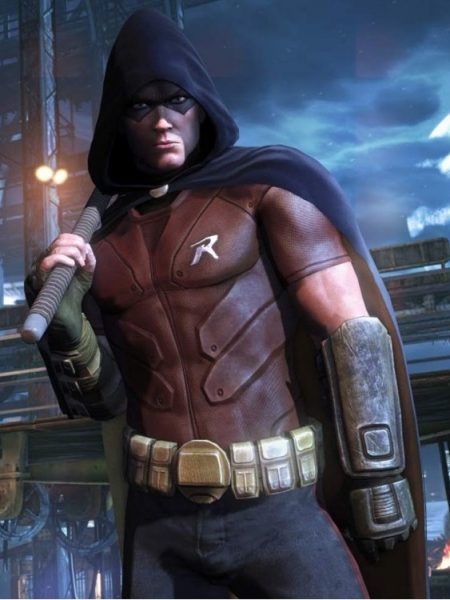 batman-arkham-city-robin-leather-vest Batman Arkham City Robin Leather Vest - Image 1