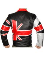 British Flag Leather Jacket - Image 2