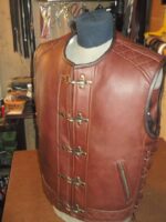 Handmade Motorcycle Vest Genuine Leather - Image 2