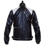 Men's Black Micheal Jackson Leather Jacket - Image 2