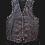 Men's Genuine Bikers Leather Vest