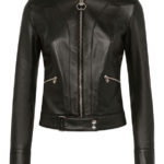 Women's Black Leather Jacket